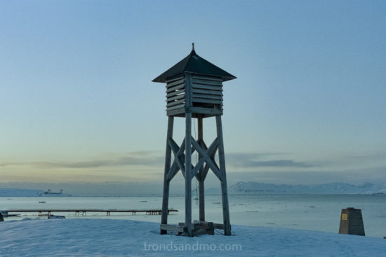 Ny-Ålesund clock tower